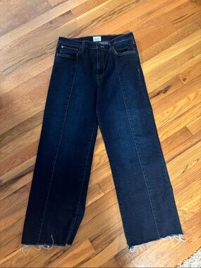 Hudson Jeans Women's Dark Blue Wide Leg Denim